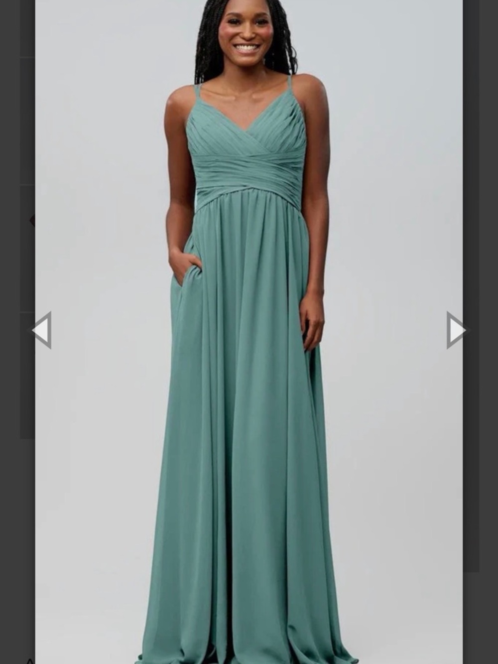 Kennedy Blue Dusty Blue Bridesmaid Dress - Picture 2 of 6